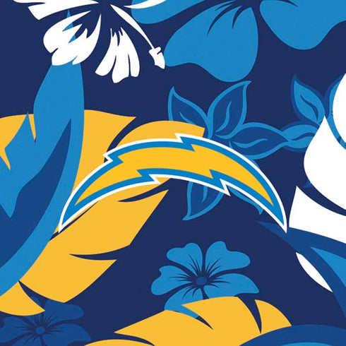 NFL Los Angeles Chargers Tropical Print Moto E5 Play Skin